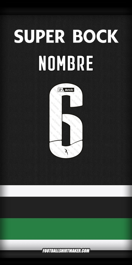Camiseta Sporting Clube 2024/2025 -  nombre - 6