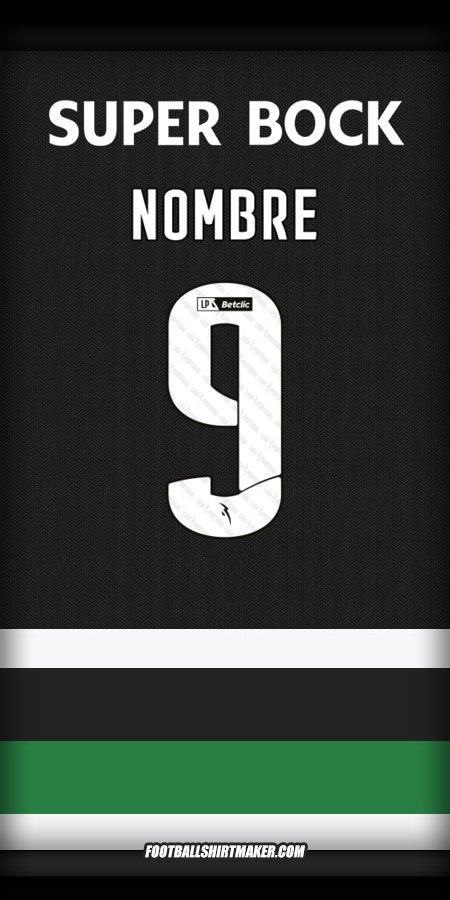 Jersey Sporting Clube 2024/2025 -  nombre - 9