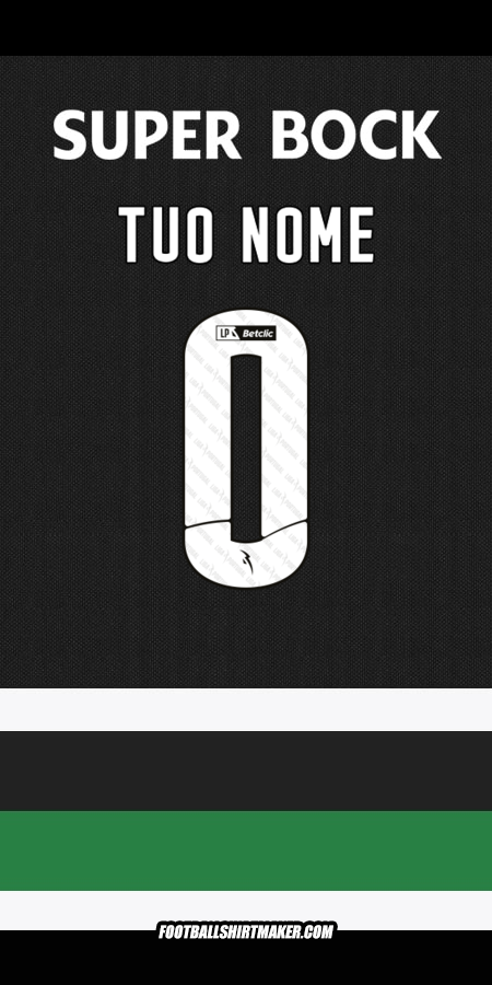 Maglia Sporting Clube 2024/2025 -  tuo nome - 0