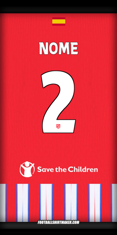 Maglia Atletico Madrid Cup 2024/2025 -  nome - 2