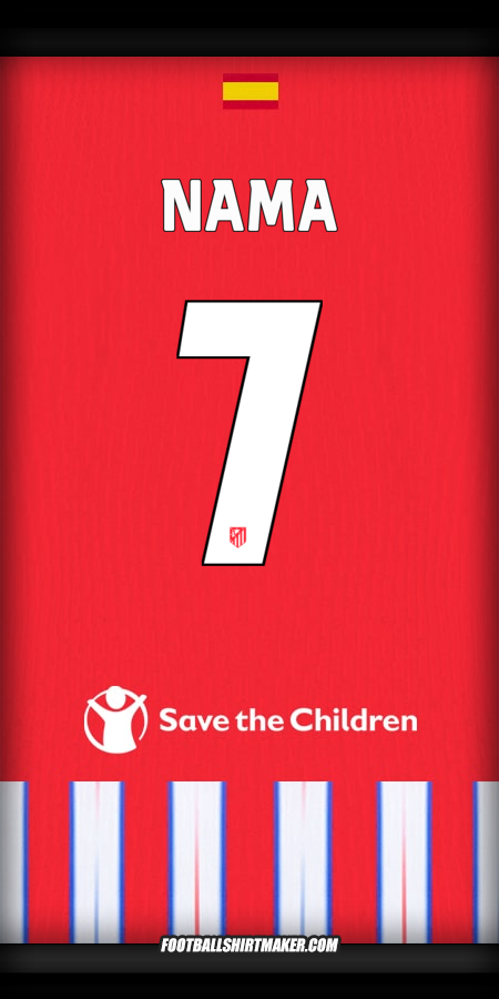 Jersey Atletico Madrid Cup 2024/2025 -  nama - 7