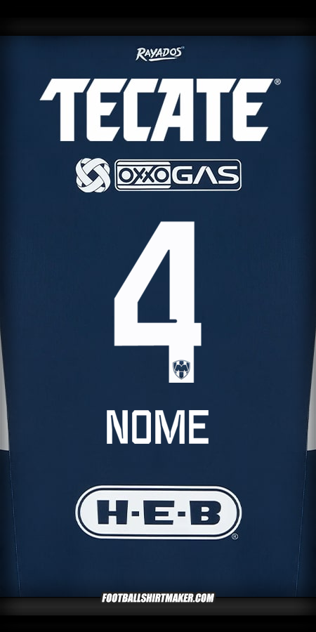 Maglia Monterrey 2024/2025 -  nome - 4