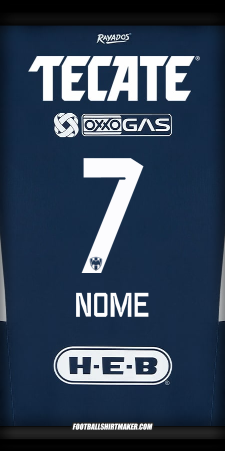 Maglia Monterrey 2024/2025 -  nome - 7