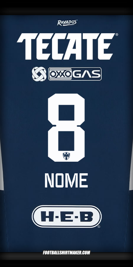 Maglia Monterrey 2024/2025 -  nome - 8