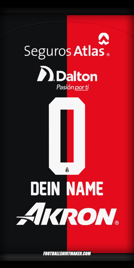 Trikot Atlas 2024/2025 -  dein name - 0