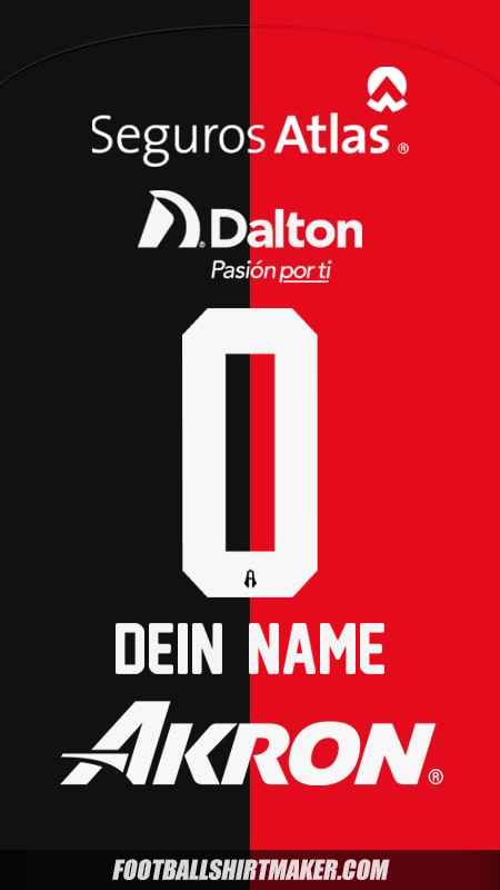 Trikot Atlas 2024/2025 -  dein name - 0