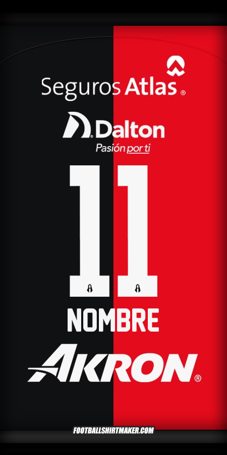 Jersey Atlas 2024/2025 -  nombre - 11