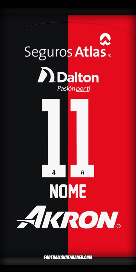 Camisola Atlas 2024/2025 -  nome - 11