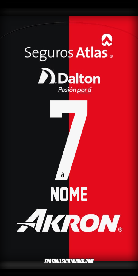 Camisa Atlas 2024/2025 -  nome - 7