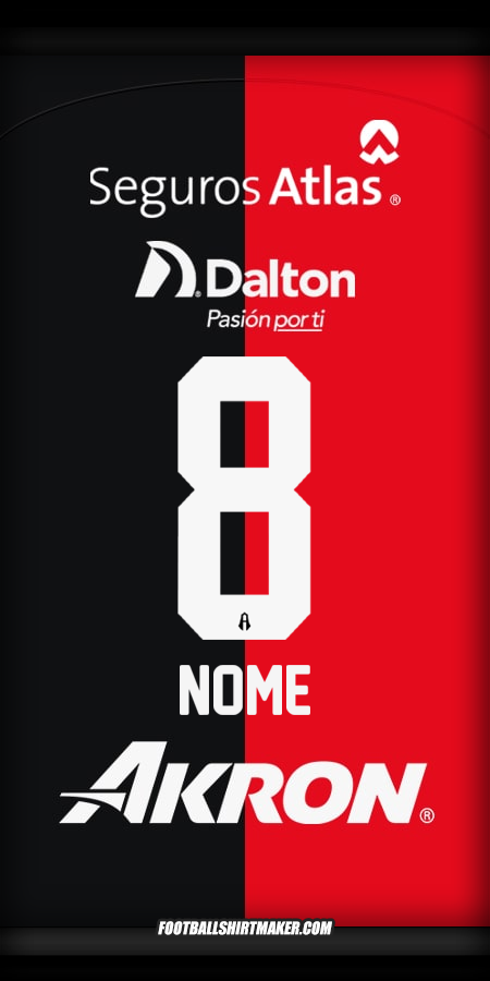 Camisola Atlas 2024/2025 -  nome - 8