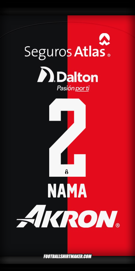 Jersey Atlas 2024/2025 -  nama - 2