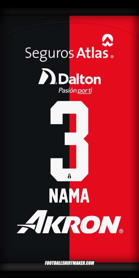Jersey Atlas 2024/2025 -  nama - 3
