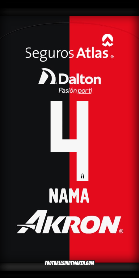 Jersey Atlas 2024/2025 -  nama - 4