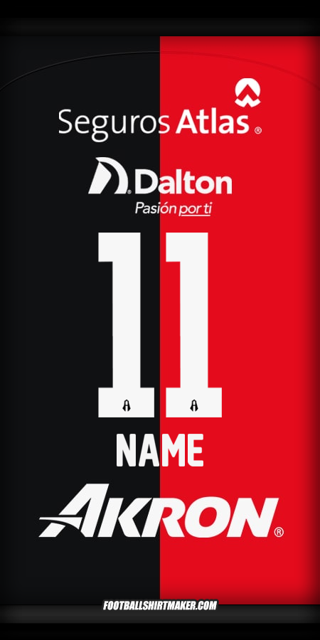 Trikot Atlas 2024/2025 -  name - 11