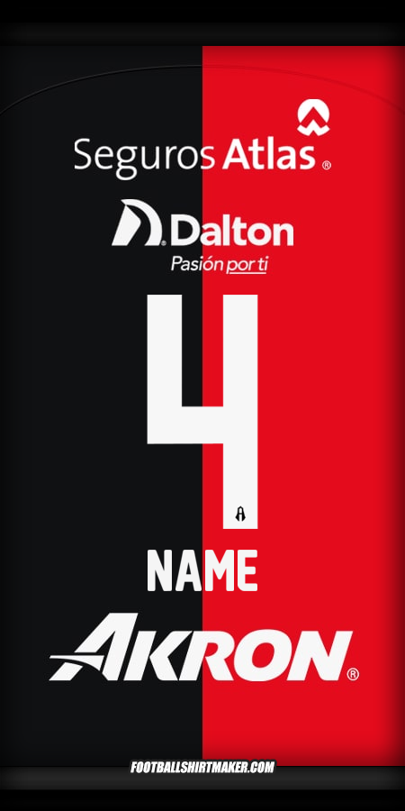 Trikot Atlas 2024/2025 -  name - 4