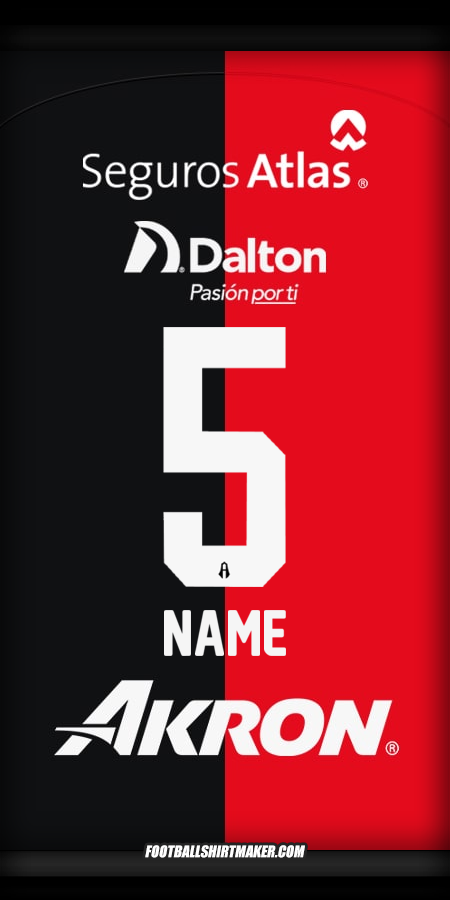 Shirt Atlas 2024/2025 -  name - 5