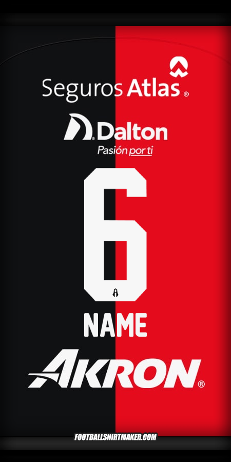 Trikot Atlas 2024/2025 -  name - 6
