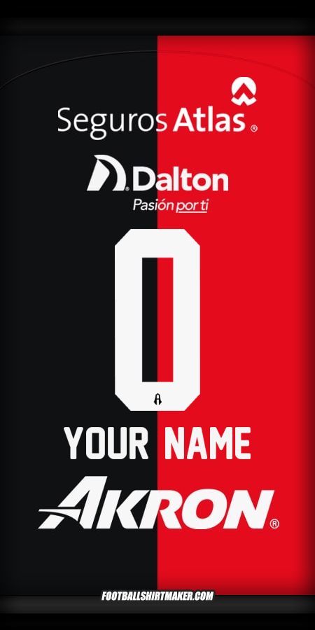 Shirt Atlas 2024/2025 -  your name - 0