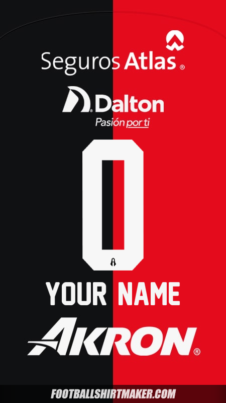 Jersey Atlas 2024/2025 -  your name - 0