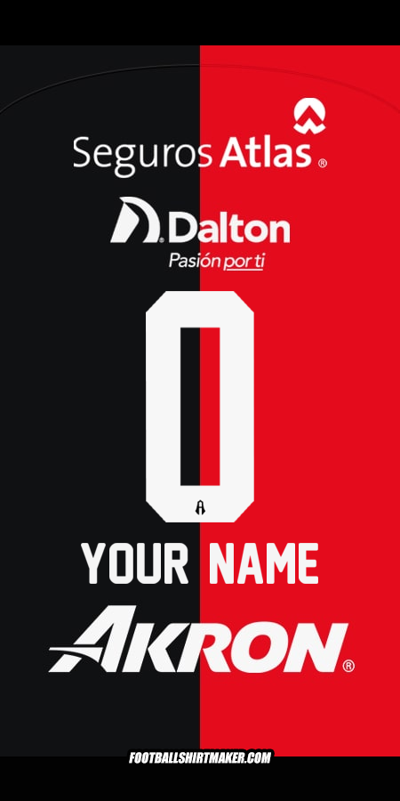 Shirt Atlas 2024/2025 -  your name - 0