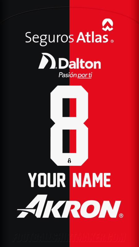 Atlas 2024/2025 shirt number 8 your name