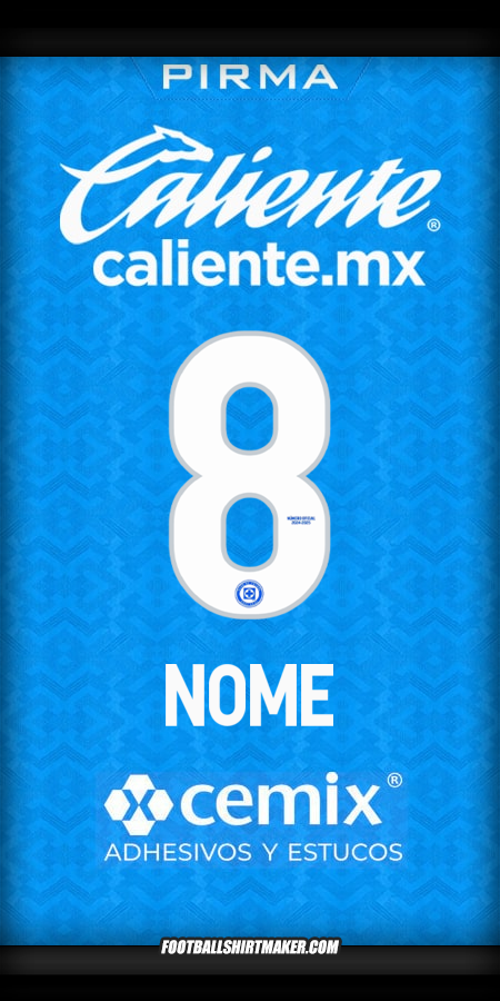Maglia Cruz Azul 2024/2025 -  nome - 8