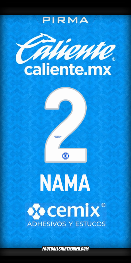 Jersey Cruz Azul 2024/2025 -  nama - 2