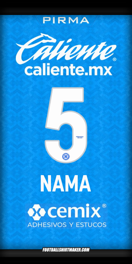 Jersey Cruz Azul 2024/2025 -  nama - 5