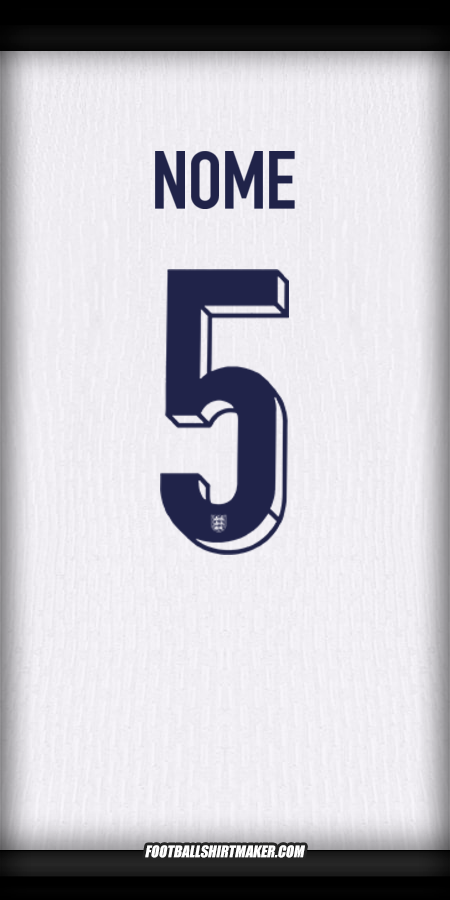 Maglia Inghilterra 2024 -  nome - 5