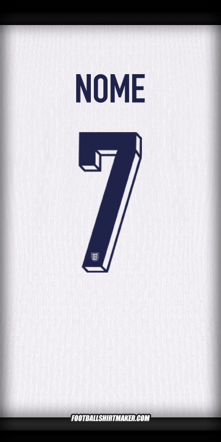 Maglia Inghilterra 2024 -  nome - 7