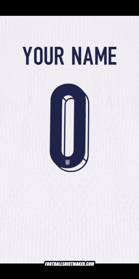 Shirt England 2024 -  your name - 0