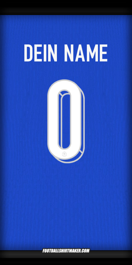 Trikot Frankreich 2024 -  dein name - 0