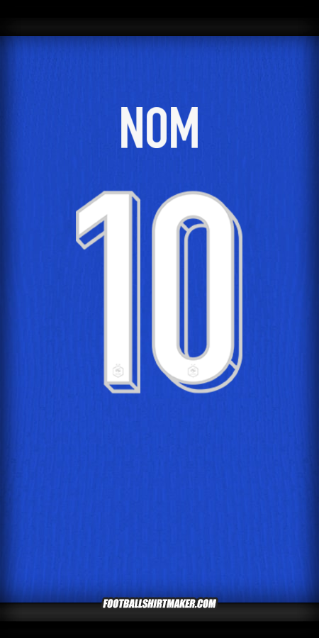 Maillot France 2024 -  nom - 10
