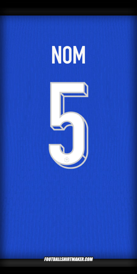 Maillot France 2024 -  nom - 5