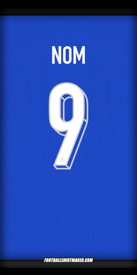 Maillot France 2024 -  nom - 9