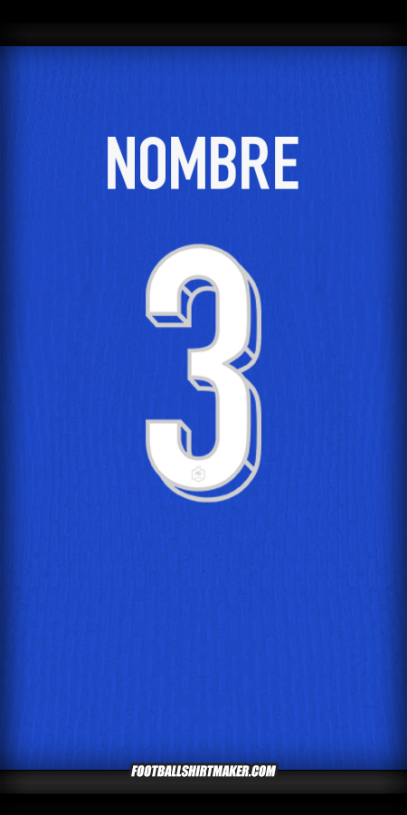 Camiseta Francia 2024 -  nombre - 3