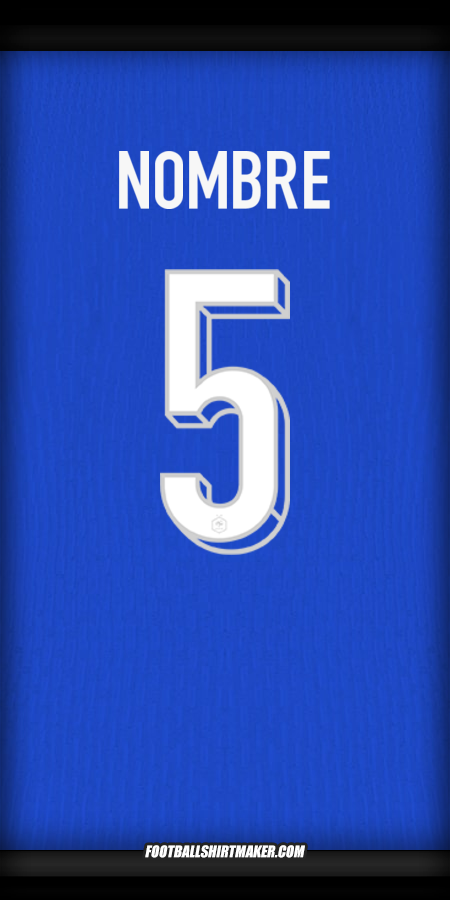 Jersey Francia 2024 -  nombre - 5