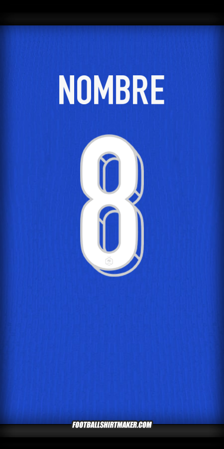 Jersey Francia 2024 -  nombre - 8