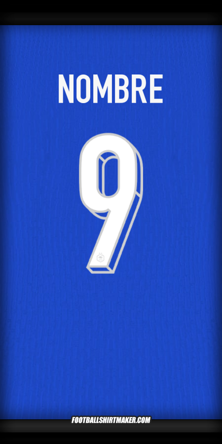Camiseta Francia 2024 -  nombre - 9