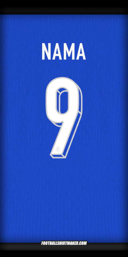 Jersey Prancis 2024 -  nama - 9