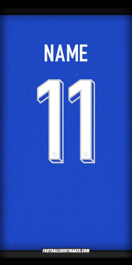 Shirt France 2024 -  name - 11