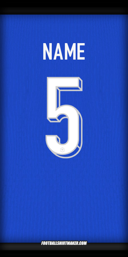 Trikot Frankreich 2024 -  name - 5
