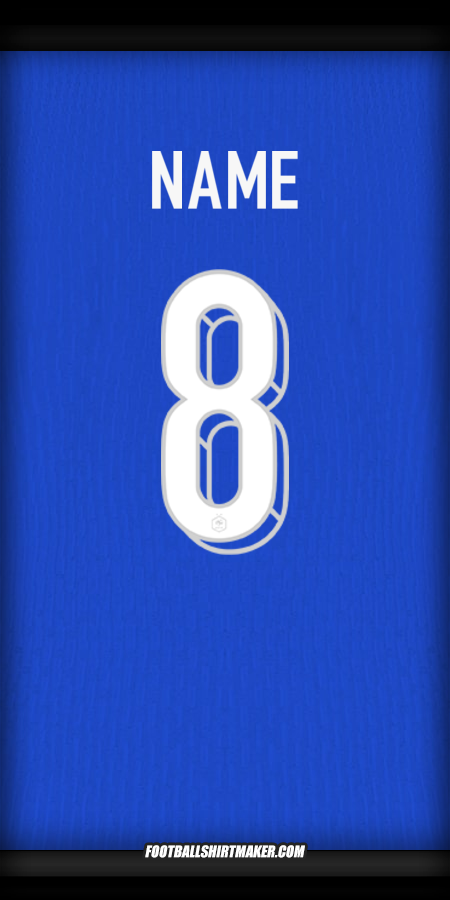 Shirt France 2024 -  name - 8
