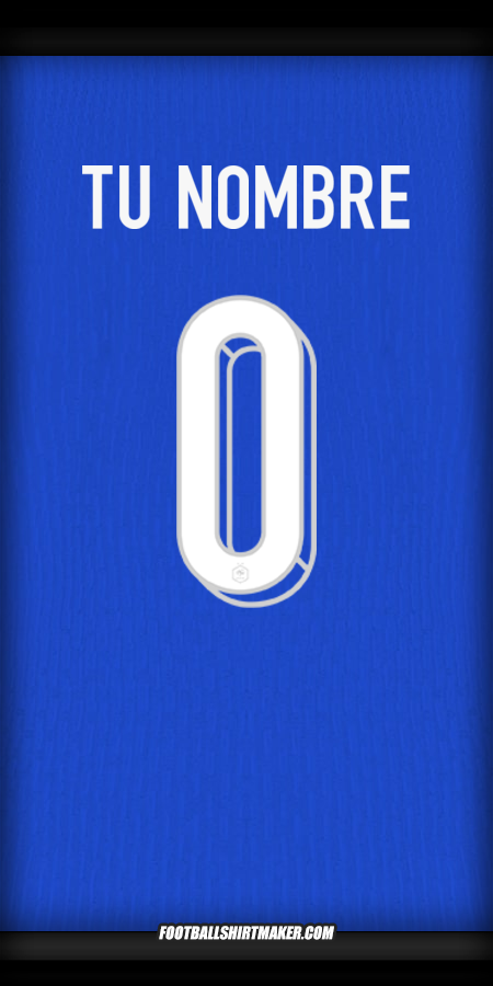 Jersey Francia 2024 -  tu nombre - 0