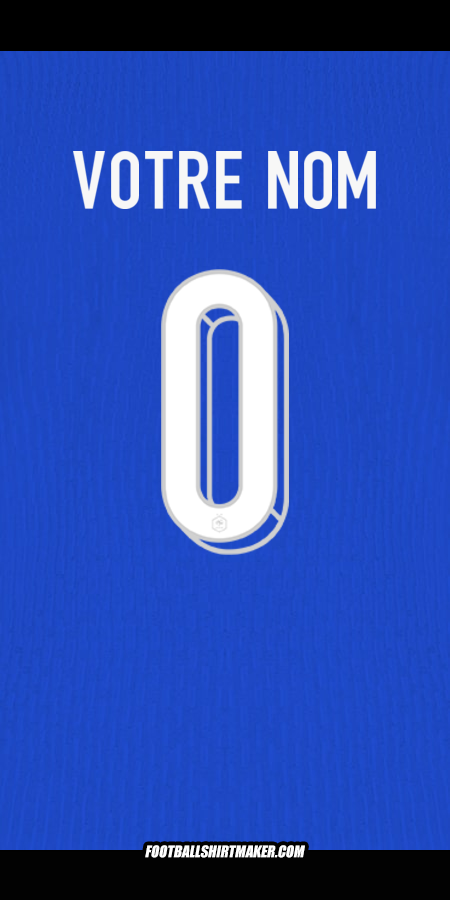 Maillot France 2024 -  votre nom - 0
