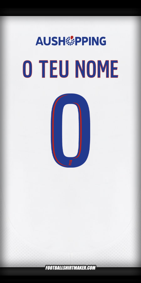 Camisola Olympique Lyon 2024/2025 -  o teu nome - 0