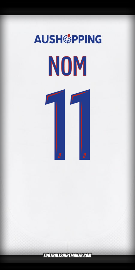 Maillot Olympique Lyon 2024/2025 -  nom - 11