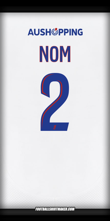 Maillot Olympique Lyon 2024/2025 -  nom - 2