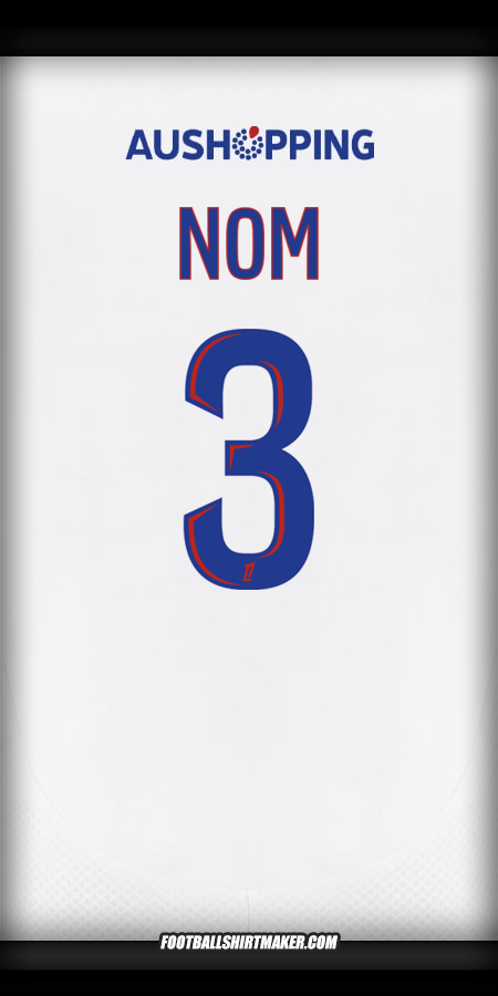 Maillot Olympique Lyon 2024/2025 -  nom - 3