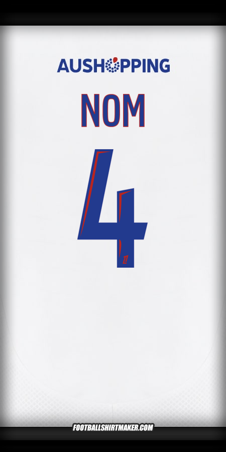 Maillot Olympique Lyon 2024/2025 -  nom - 4